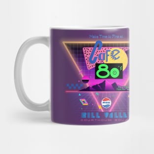 Back to the Future Cafe 80s Retro Shirt Design Mug